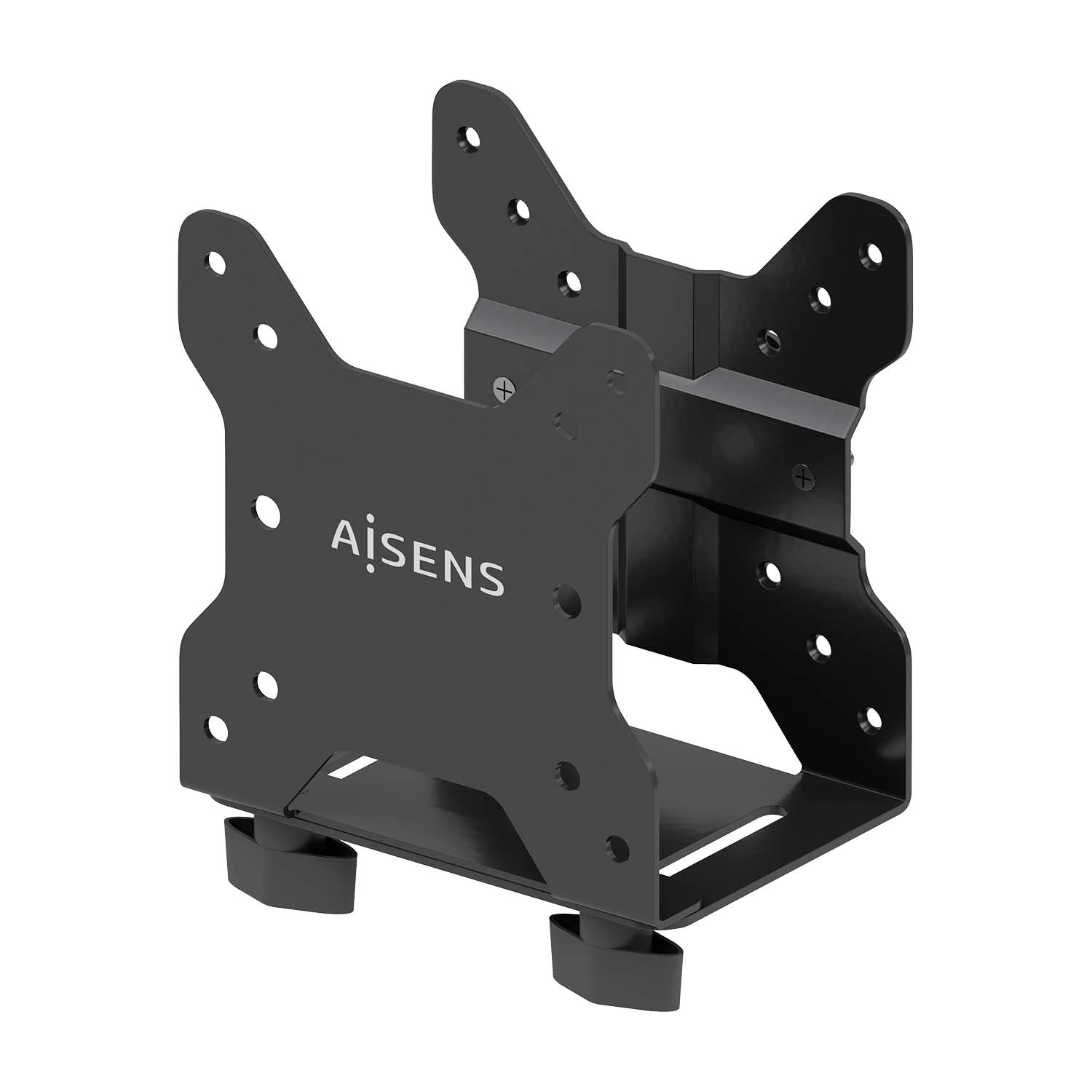 Aisens AISENS MPC05-205 support pour unité centrale Support de CPU monté sur le socle de l’écran Noir