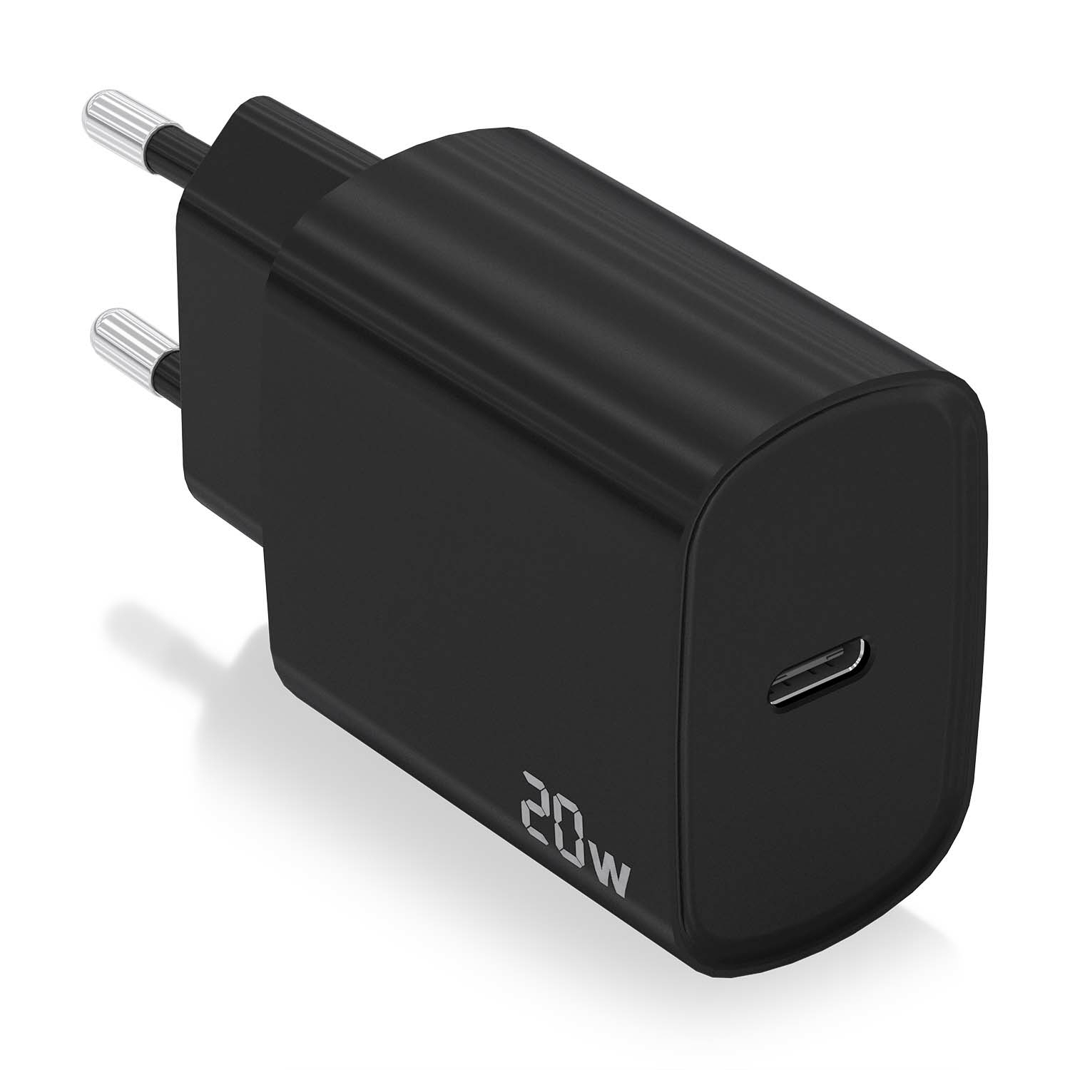 Aisens Chargeur A110-0753 20 W USB-C PD3.0 1 port 1 x USB-C Noir
