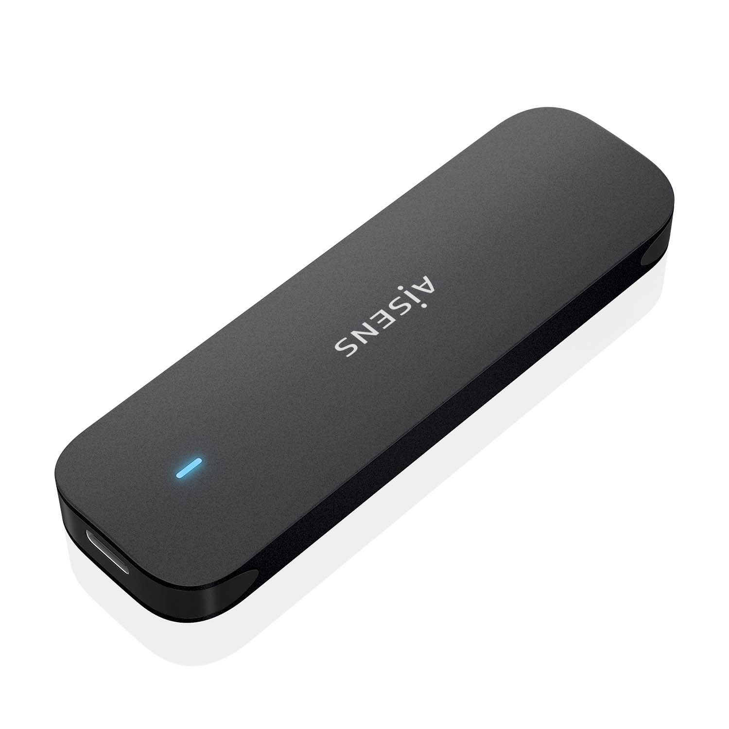 Aisens Boîtier externe AISENS ASM2-024B M.2 NVMe en aluminium noir USB 3.2 Gen2 Plug and Play