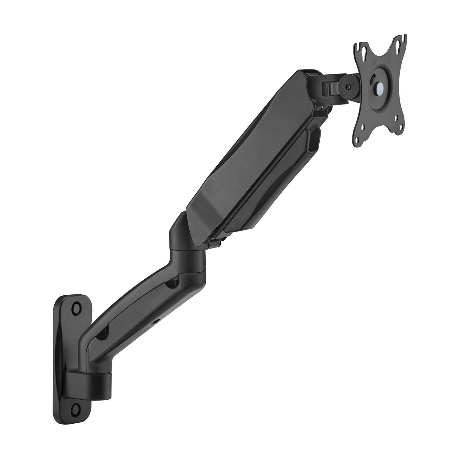 Aisens AISENS Pro Support mural contrepoids pivotant et inclinable pour moniteur/TV 9 kg (3 pivots, 1 bras) de 17 à 32, noir