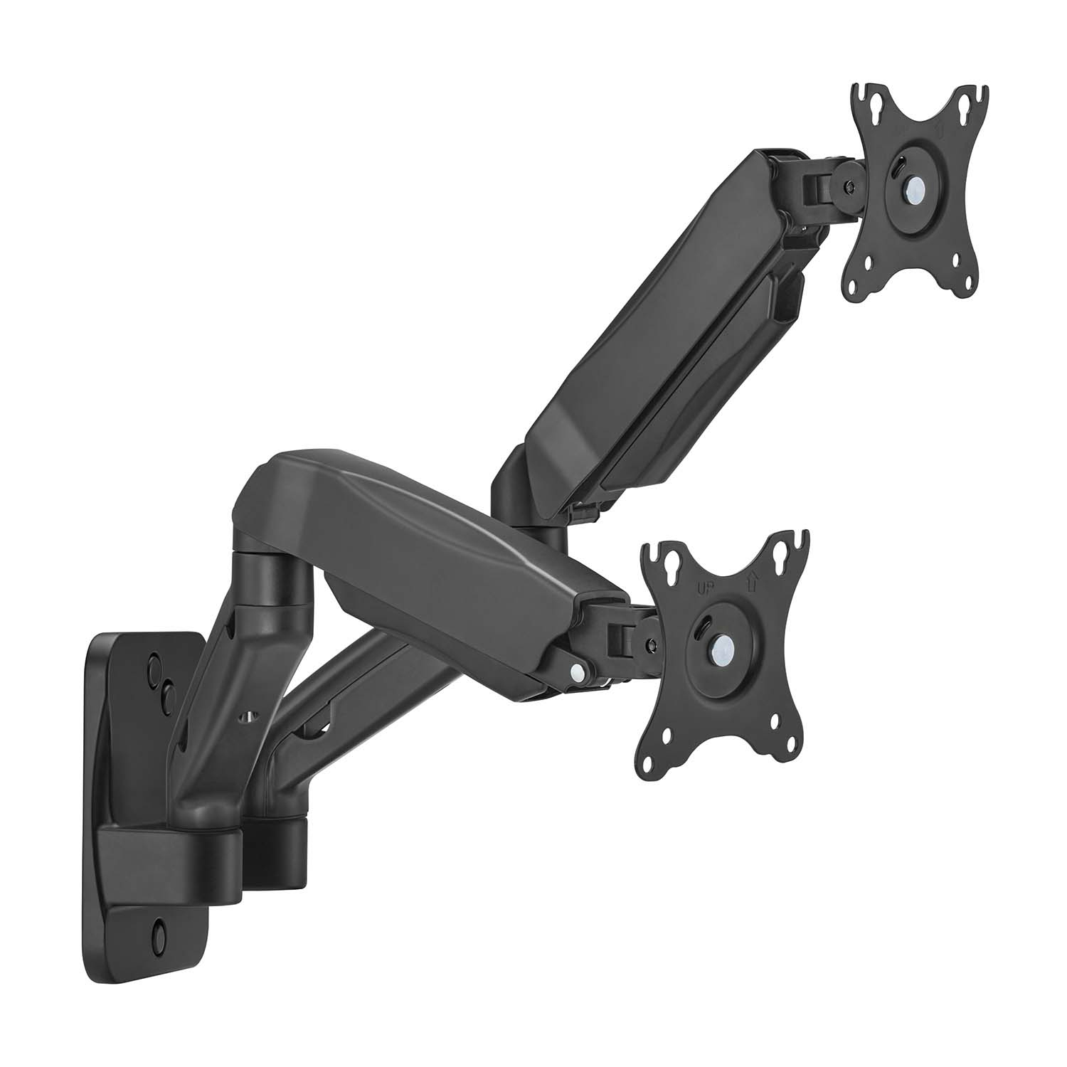 Aisens AISENS Pro Support mural contrepoids pivotant et inclinable pour moniteur/TV 9 kg (3 pivots, 2 bras) de 17 à 32, noir