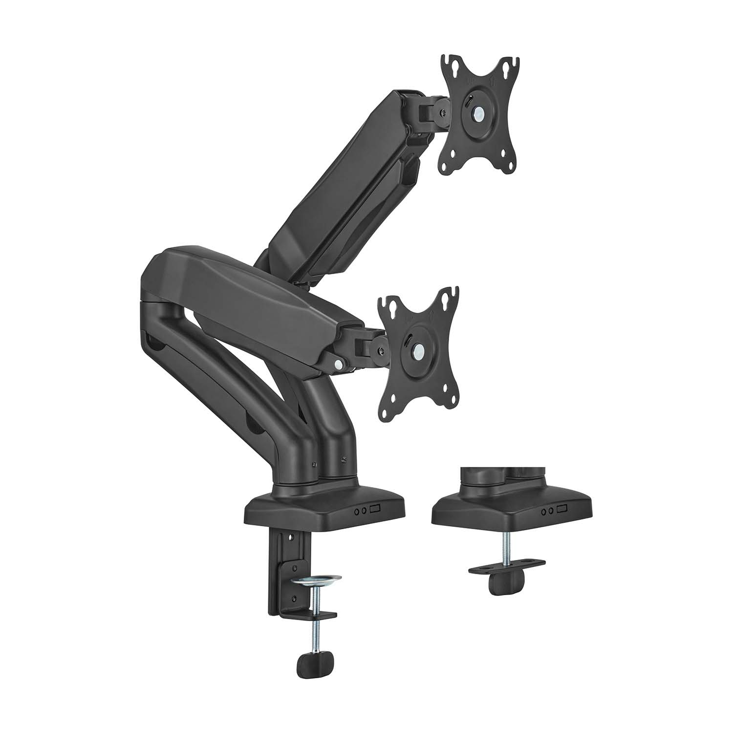 Aisens AISENS Pro Support de table contrepoids pivotant et inclinable pour moniteur/TV 9 kg (3 pivots, 2 bras) de 17 à 32, noir