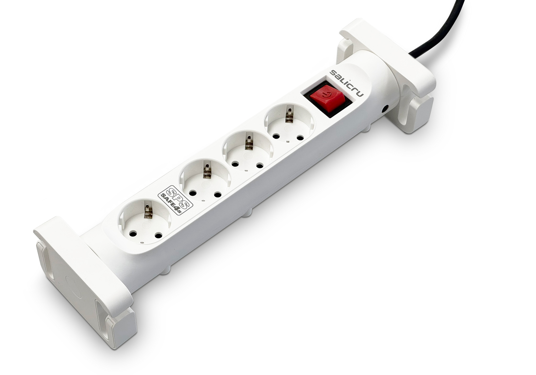 Salicru Multiprises Parafoudre SPS SAFE 4S 4 prises Shuko/FR 8kA c ble: 1,4 m fi
