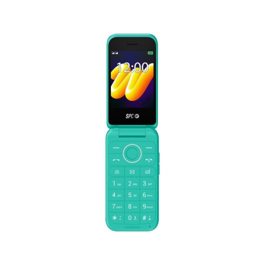 Spc Téléphone double SIM Jasper 4G vert Caraïbes, appareil photo 2 Mpx, sans Internet, batterie 1600 mAh