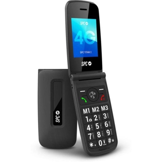 Spc Téléphone Titan 2 4G Noir Touches XL Son 105dB IP44