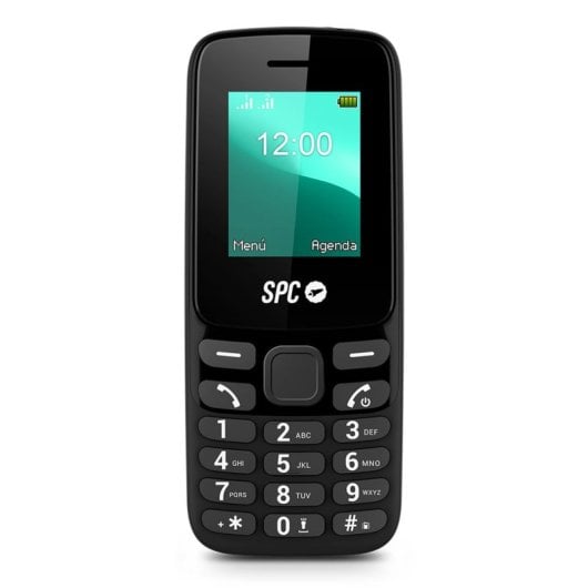 Spc Téléphone portable TALK 2 GO noir, double SIM, USB-C, 1000 mAh, Bluetooth, FM