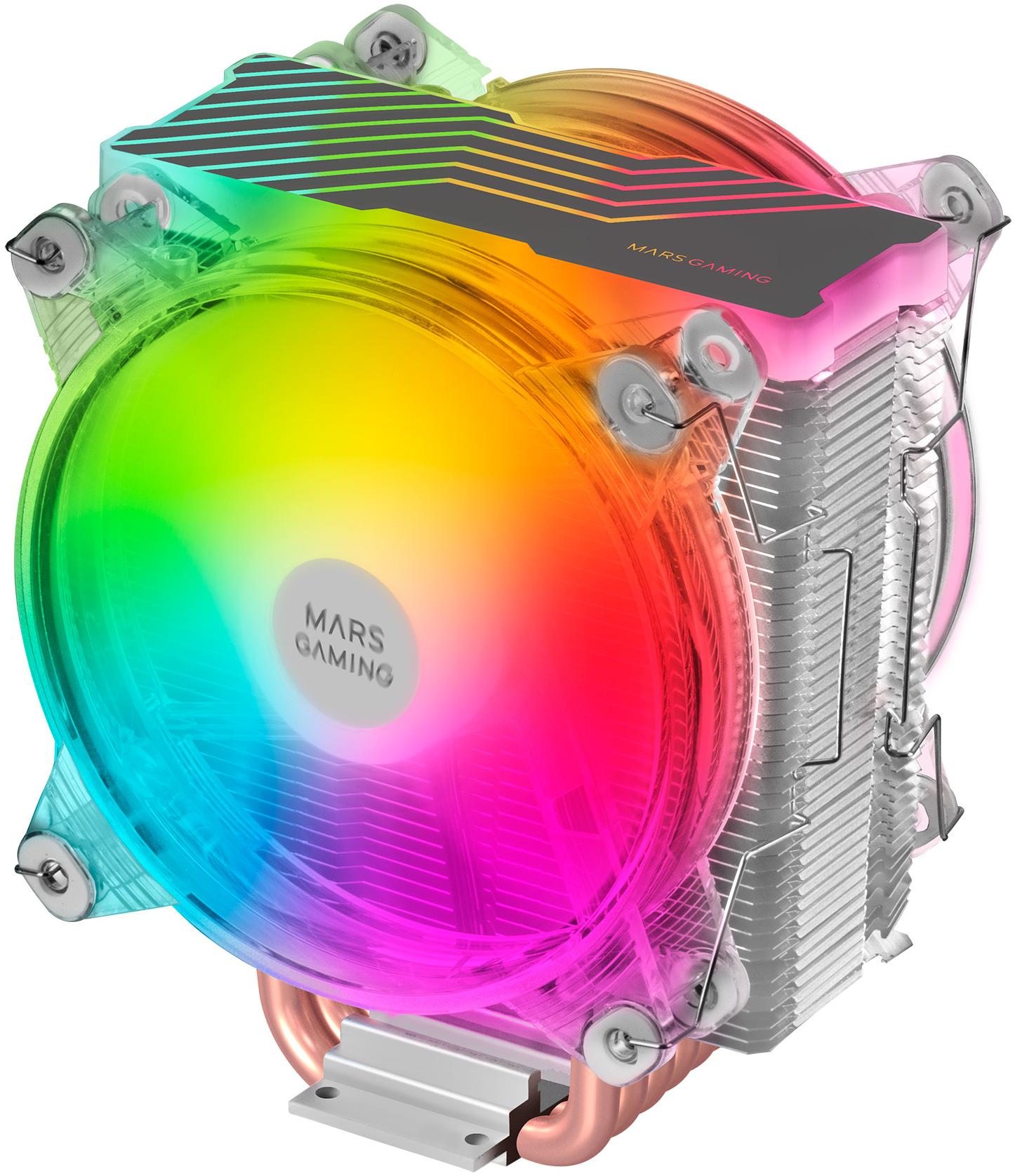 MARS GAMING Ventilateur pour processeur MCPU66 RGB
