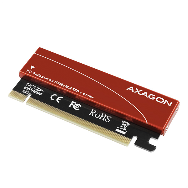 AXAGON Carte Controleur PCIe 4.0 16x PCEM2-S pour NVMe M.2