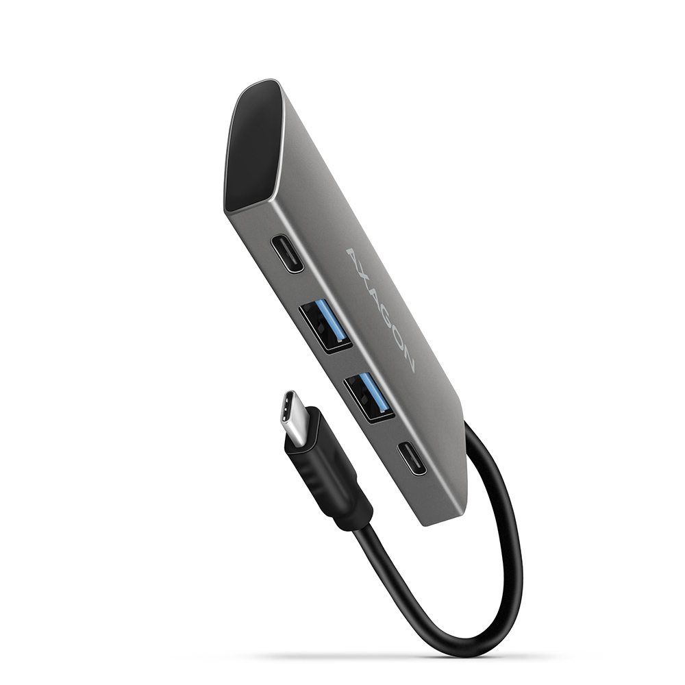 AXAGON HMC-4G2 Multiport-Hub, USB 3.1, 2x USB-A, 2x USB-C