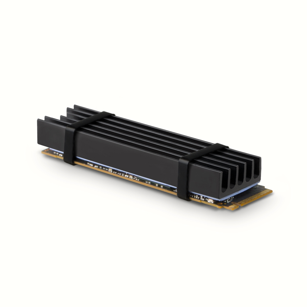 AXAGON Refroidisseur pour M.2 SSD 2280, 10 mm, noir