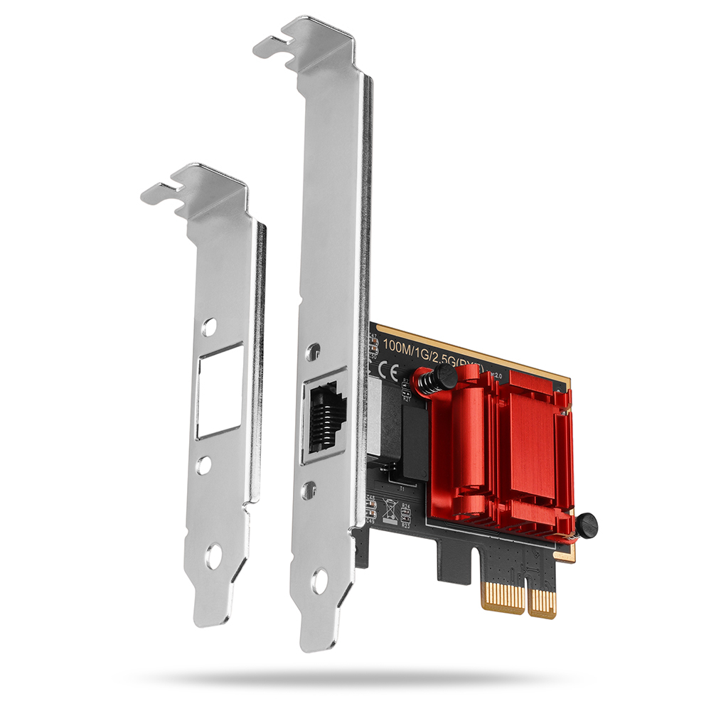 AXAGON PCEE-G25 PCIe-Adapter 2,5 Gigabit Ethernet, Realtek 8125