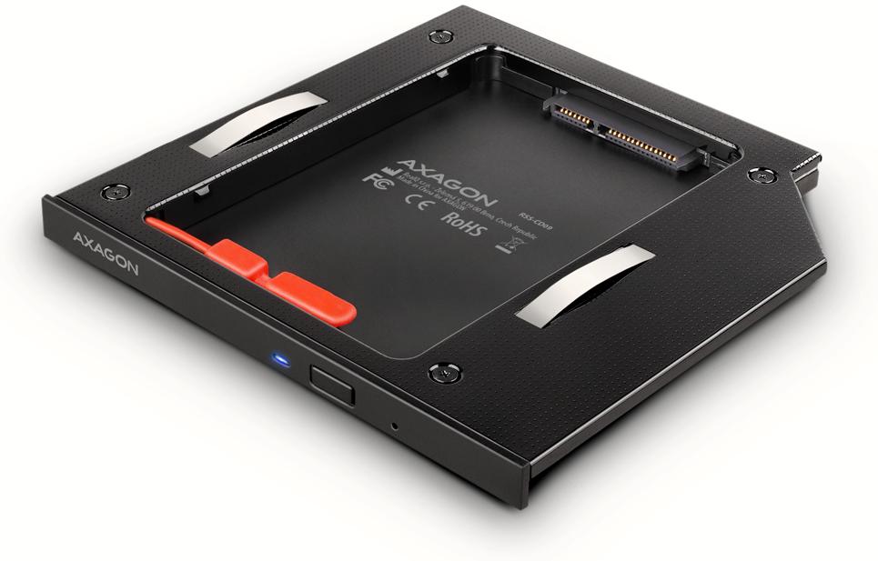 AXAGON Logement de disque dur SATA pour disques durs de 9,5 mm de haut