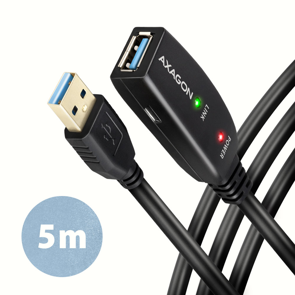 AXAGON ADR-305 USB 3.2 Gen 1 Verlängerungskabel, aktiv