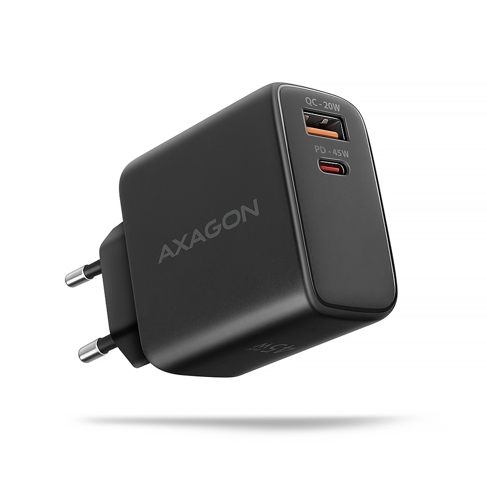 AXAGON ACU-PQ45 QC 3.0, 4.0 / AFC / FCP / PPS / PD, 45W, noir