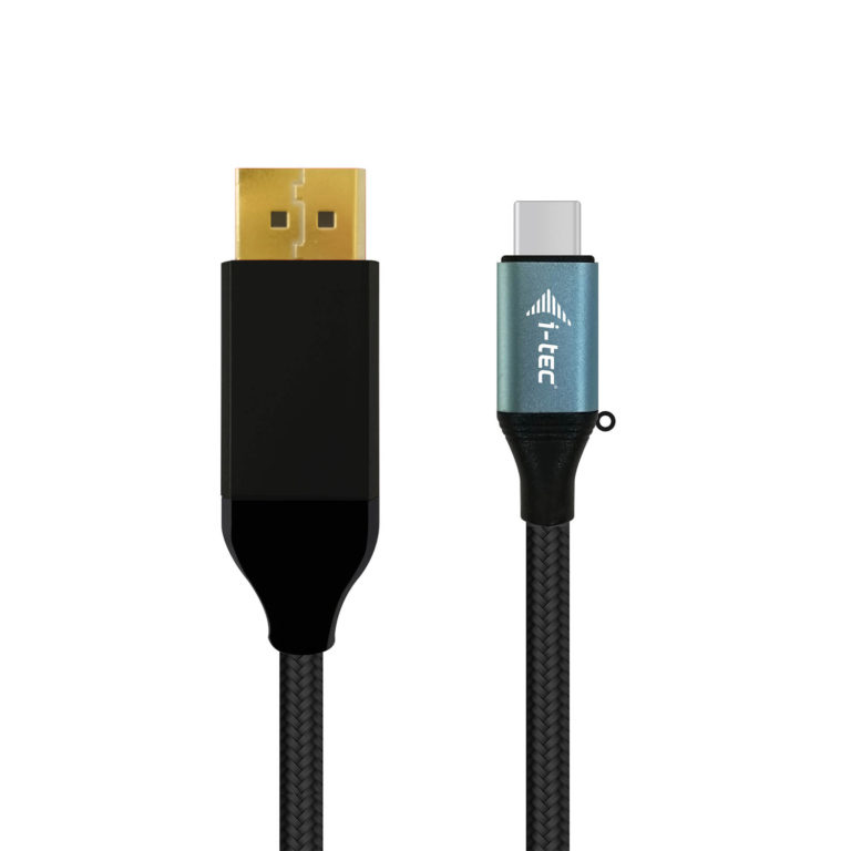 I-TEC USB C DisplayPort Cable Adapter 4K 60Hz 200cm compatible with Thunderbolt 3