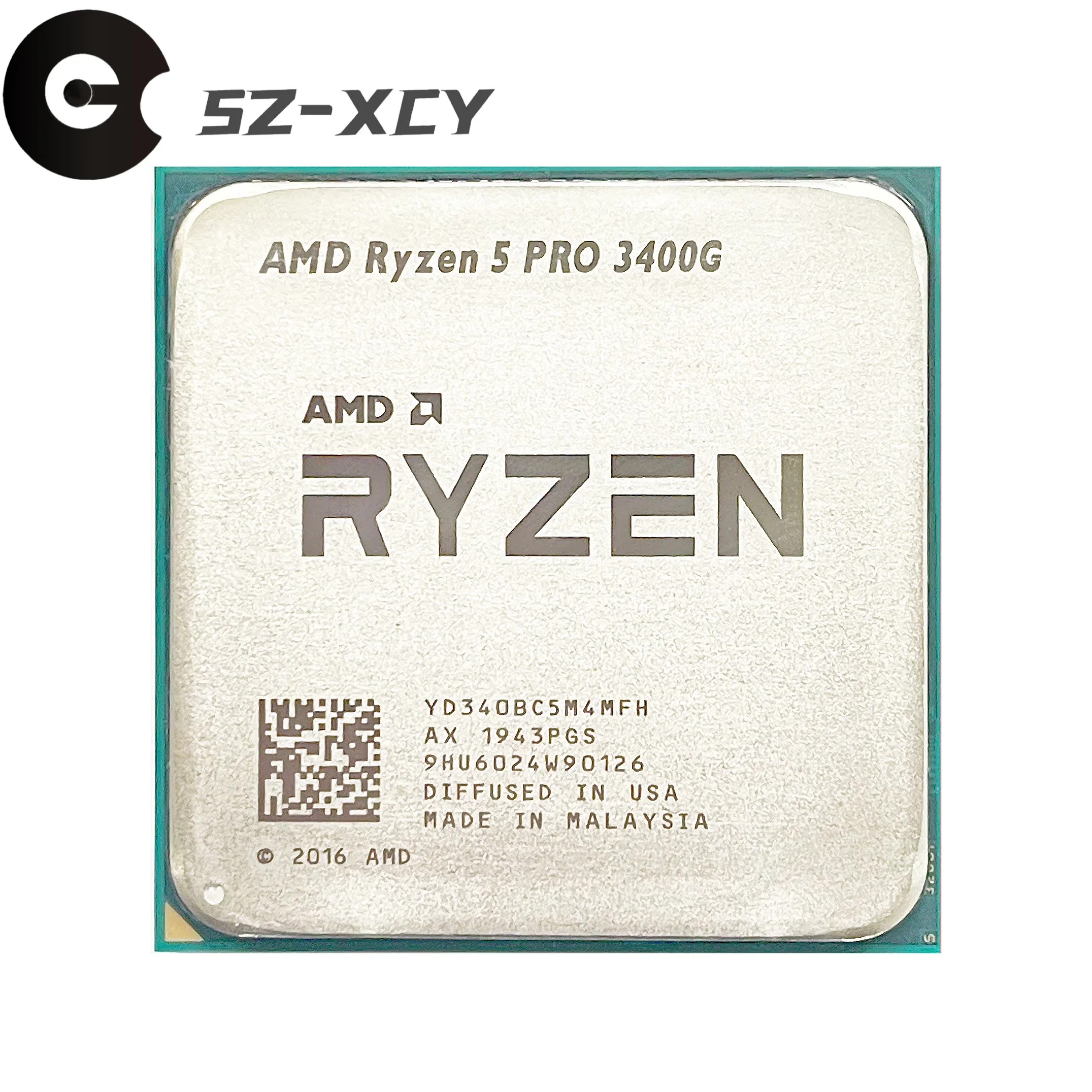 AMD Processeur Ryzen 5 PRO 3400G Socket AM4 4.