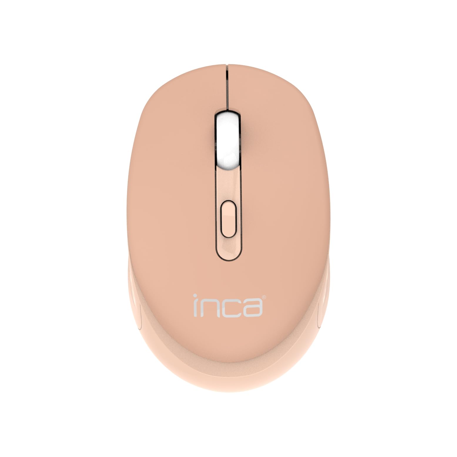 Inca Maus IWM-243RH 1600 DPI,CANDY DESIGN Creme, 2,4GHz
