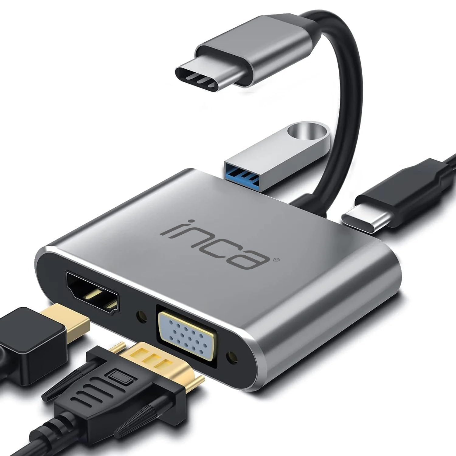 Inca Adapter   ITPC-06TX  USB-C 4-in-1
