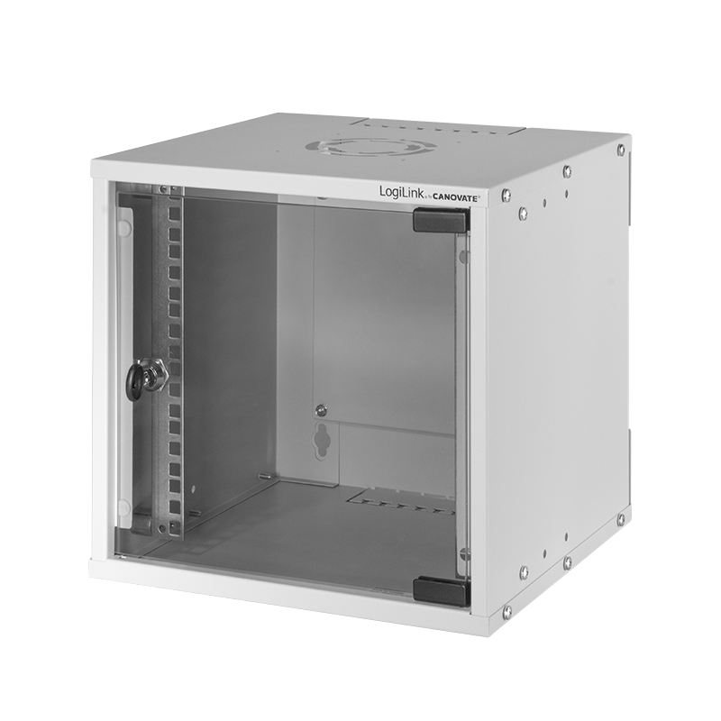 LOGILINK Coffret Réseau Mural 10 pouces 6U Pré-assemblé Gris