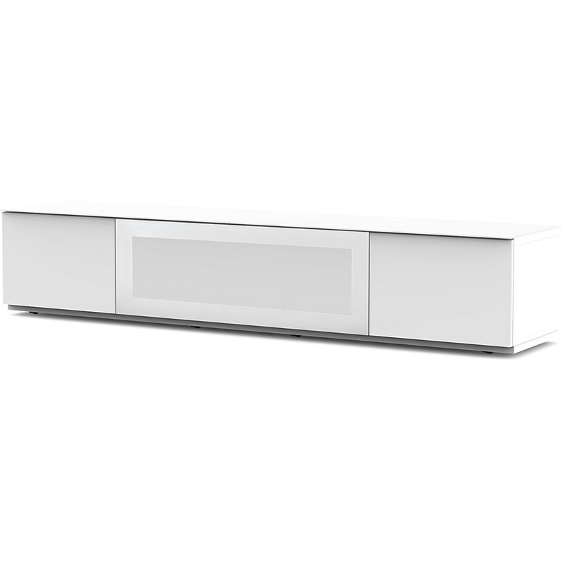 SONOROUS meuble tv studio sta 200 blanc porte ir