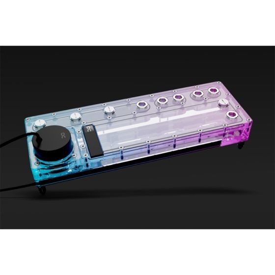 Alphacool Core Distroplate 360 Links V.2 avec D5 Apex Pumpe, pour D5/DDC