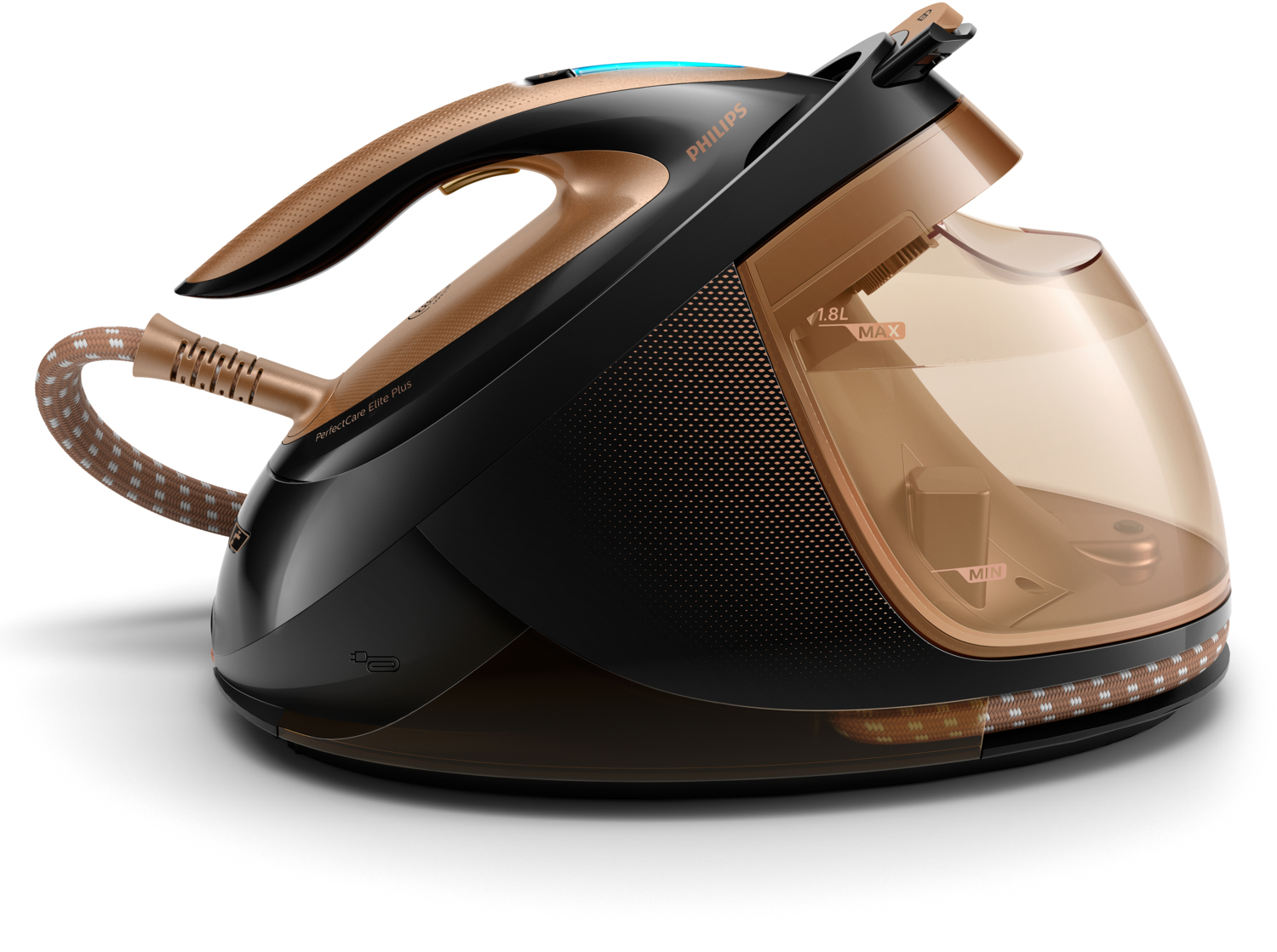 PHILIPS PerfectCare Elite Plus GC9682/80 (schwarz/bronze)