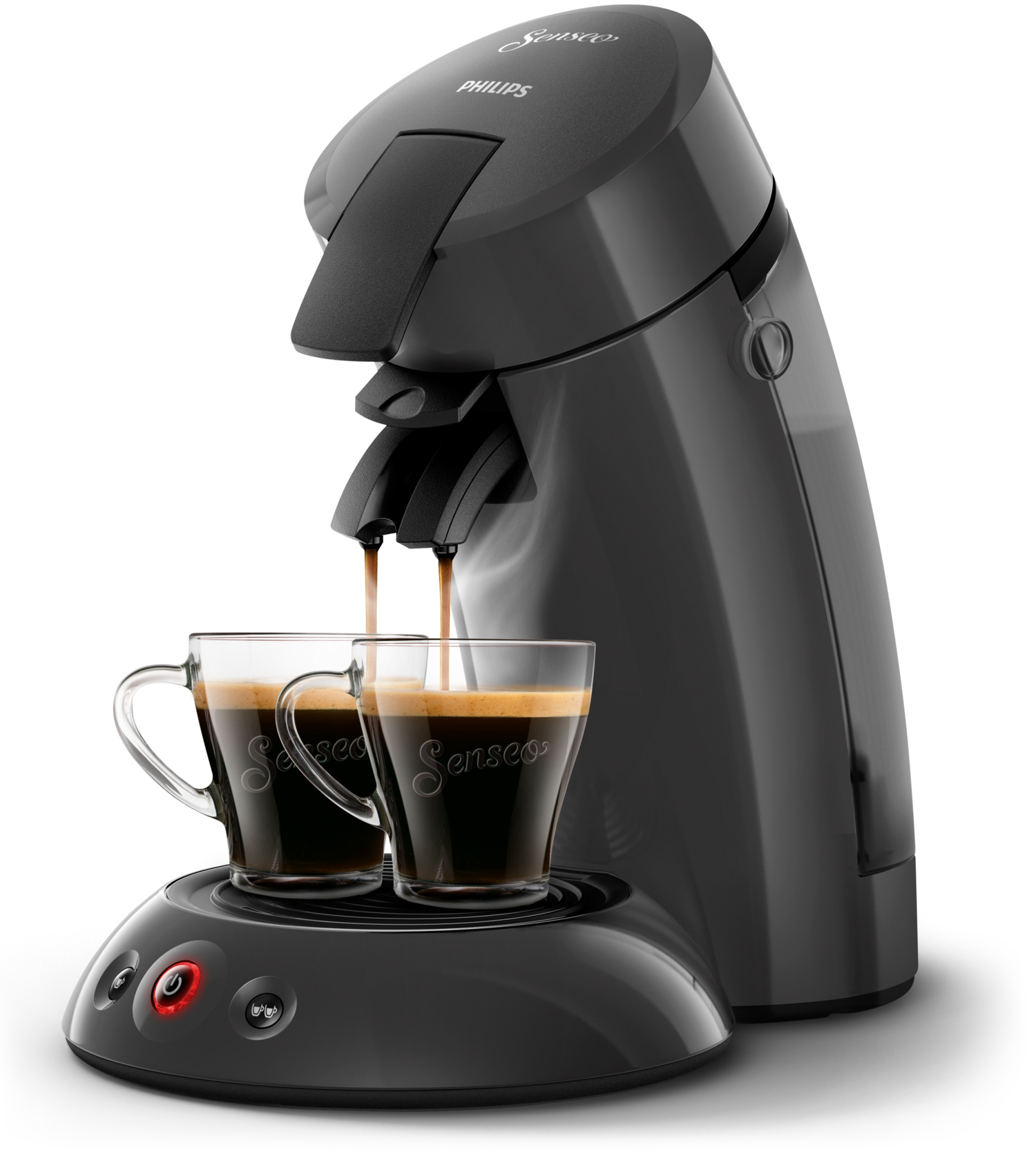 PHILIPS Coffee machine New Senseo Original basic cashmere gray WE settings