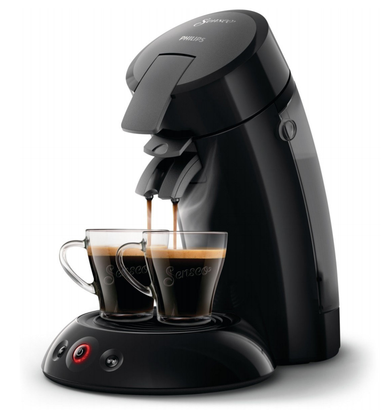 PHILIPS Coffee machine New Senseo Original basic black WE settings
