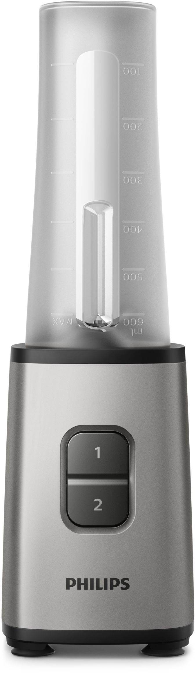 PHILIPS Miniblender 350w mini blender 0.6l tumbler silver