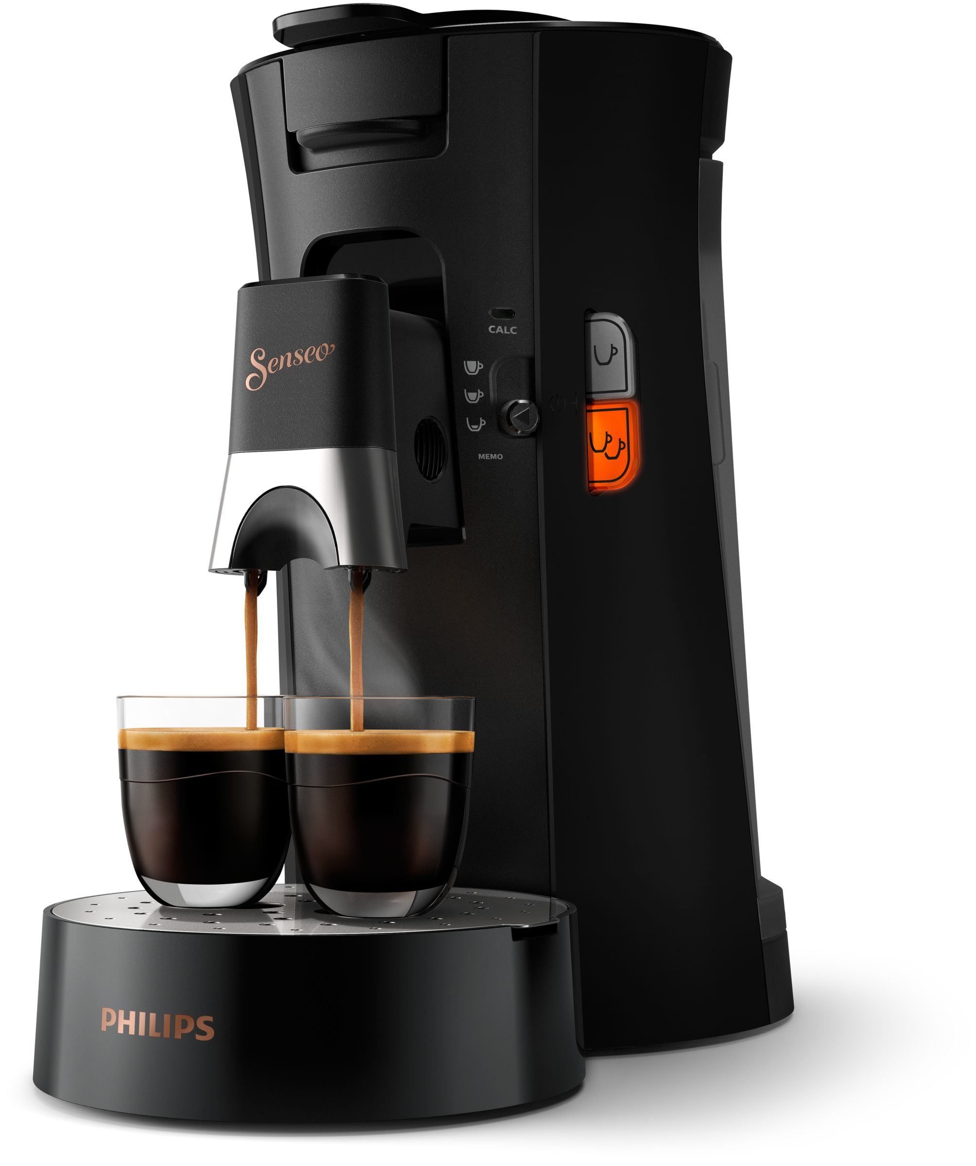 PHILIPS Coffee machine New Senseo Select Deep Black