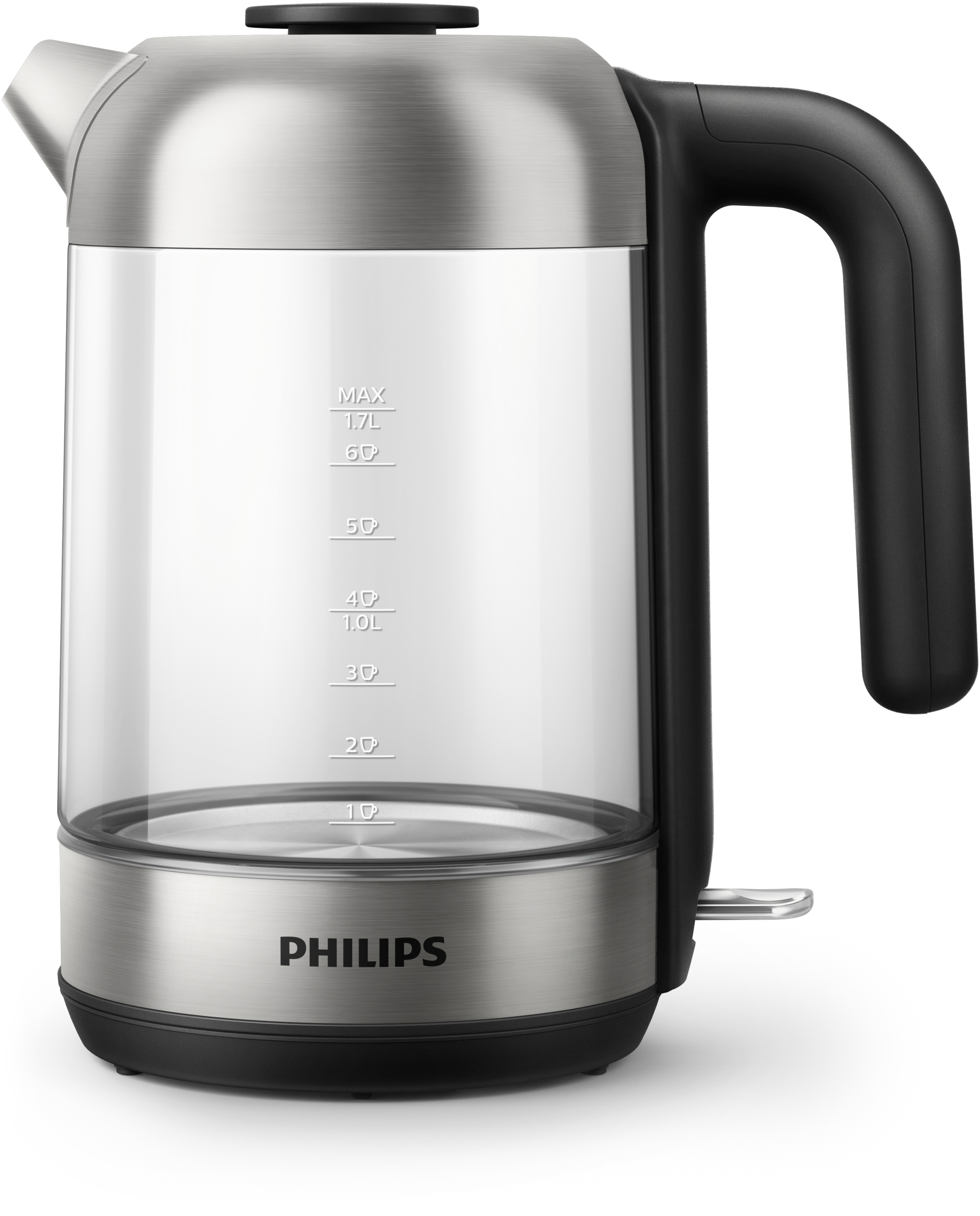 PHILIPS Kettle Crystal 2200W 1.7l mid-entry glass kettle