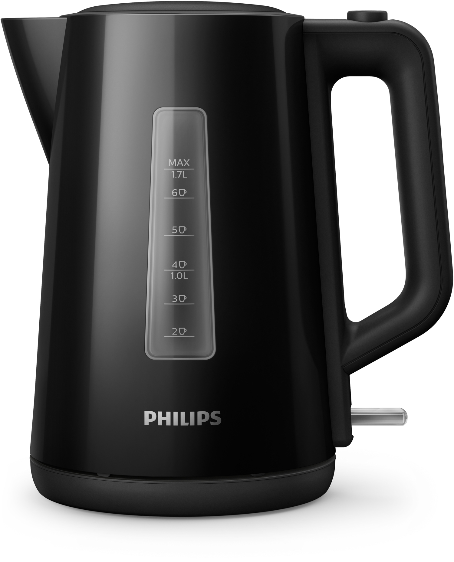 PHILIPS Kettle Orbit 2200W 1.7l entry plastic kettle black