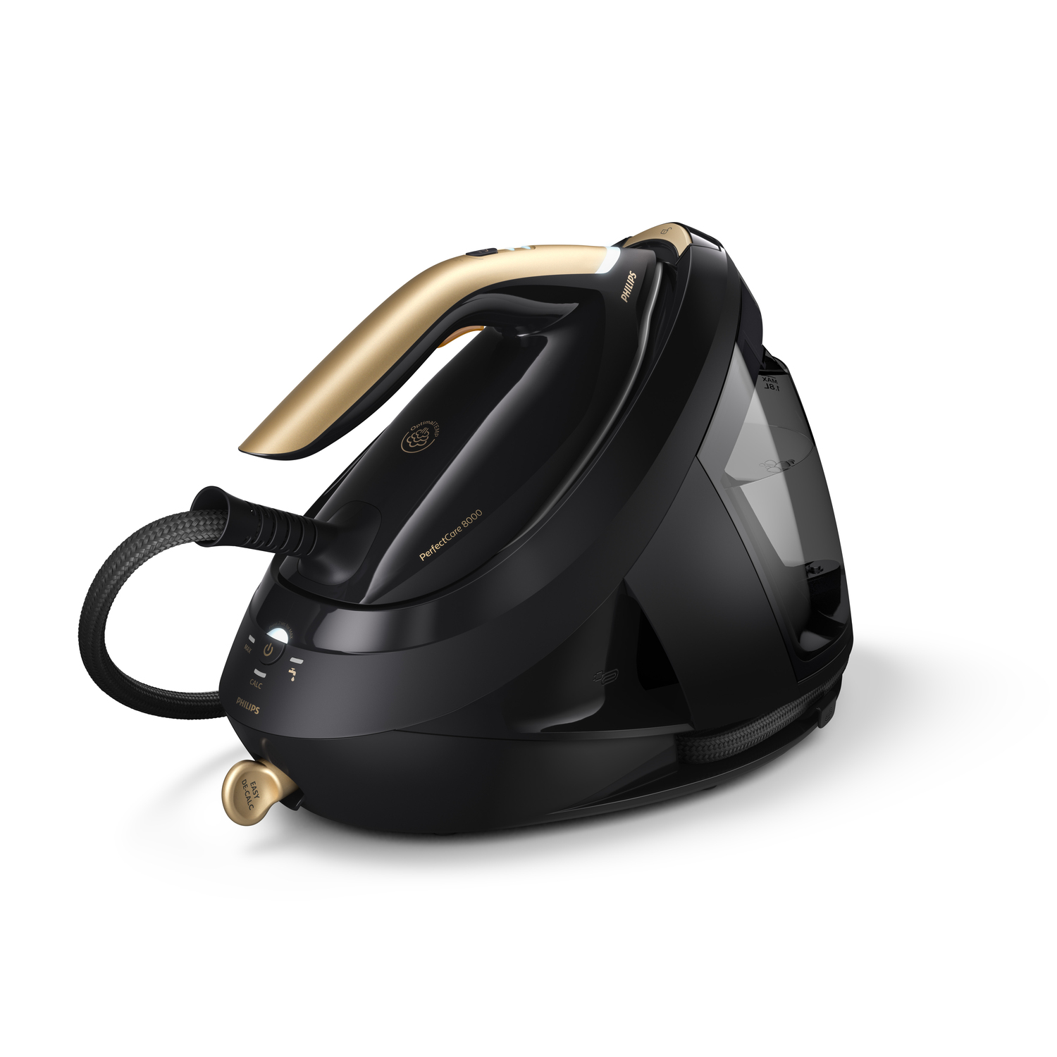 PHILIPS Centrale vapeur PSG8130/80 noir et doré 1,8L