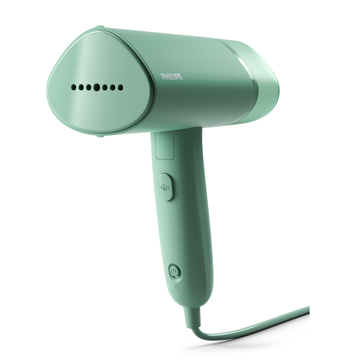 PHILIPS Clothes steamer 1000W @220V 100ml detachable water tank pouch desert green