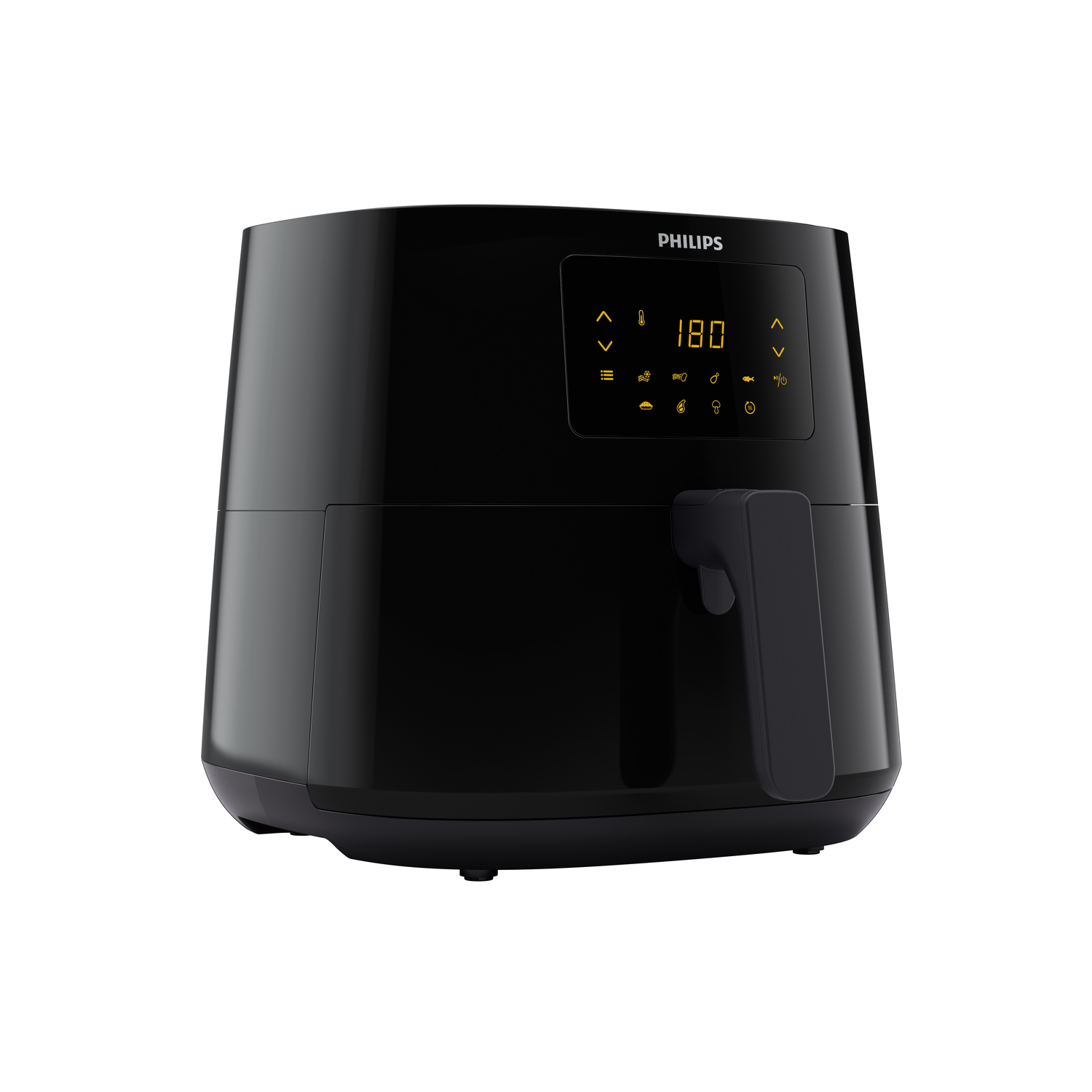 PHILIPS Airfryer 6.2L 14-in-1 funct. Digital Rapid Air Double layer rack with skewers black body/black handle