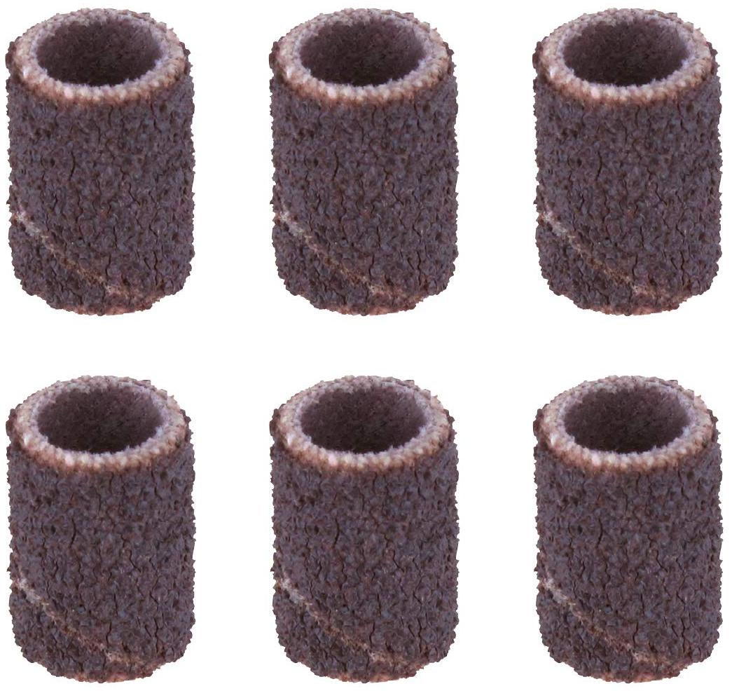 Dremel 6 bandes tambour 1/4 gros grain Ø6,4 mm