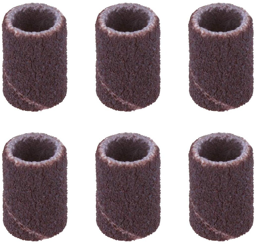Dremel 6 bandes tambour 1/4 grain fin Ø6,4 mm