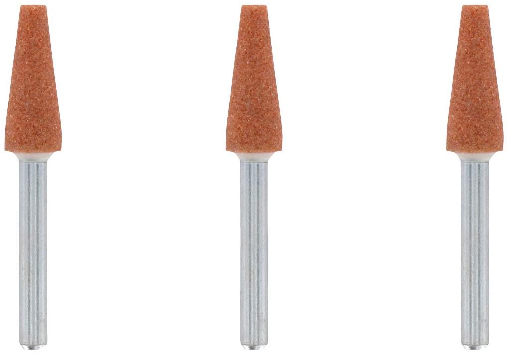 Dremel 3 meules à rectifier oxyde d'aluminium 6.4 mm