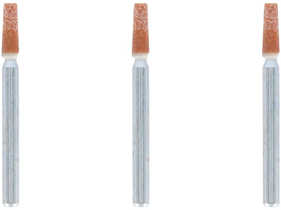 Dremel 3 meules à rectifier oxyde d'aluminium 3.4 mm