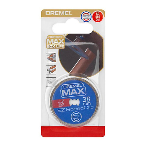 Dremel Disque à tronçonner pour le métal S456 38 mm