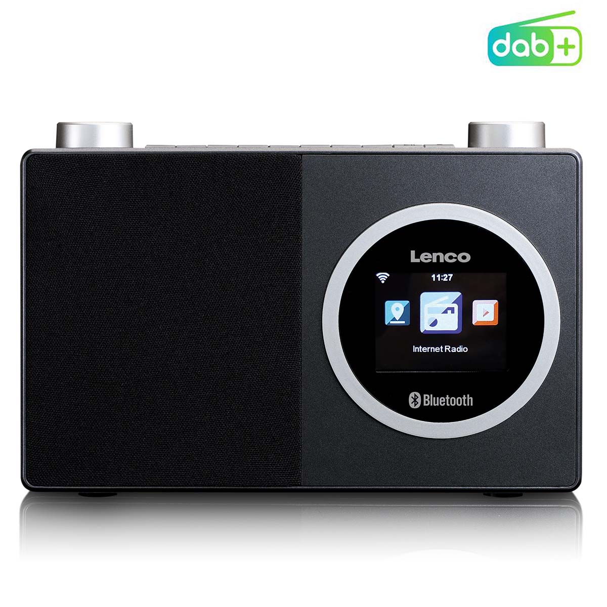 LENCO Radio Internet avec écran couleur et Bluetooth® Noir