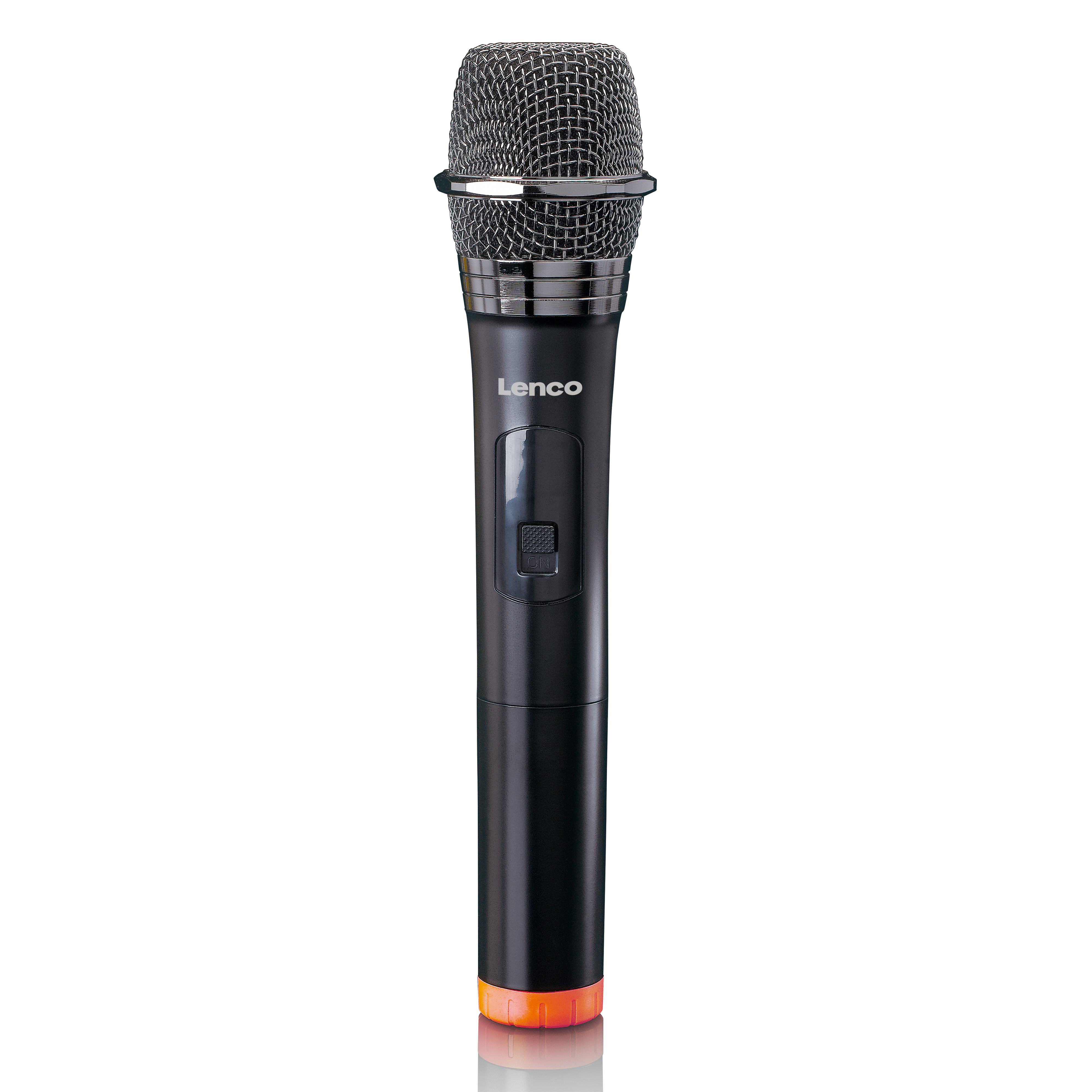 LENCO Microphone sans fil avec récepteur alimenté par une batterie de 6,3 mm