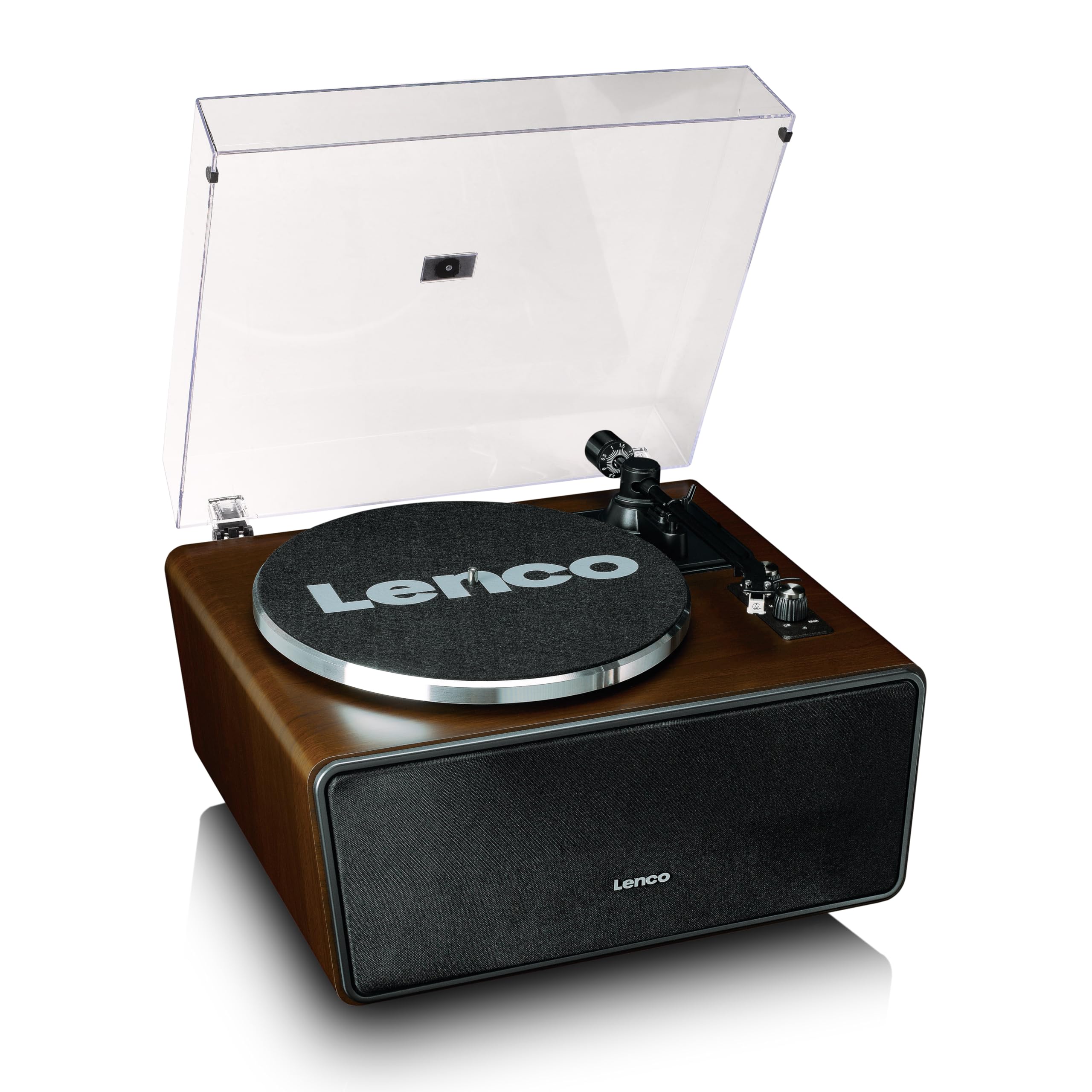 LENCO Platine vinyle avec haut-parleurs intégrés et Bluetooth® LS-470WA Noyer