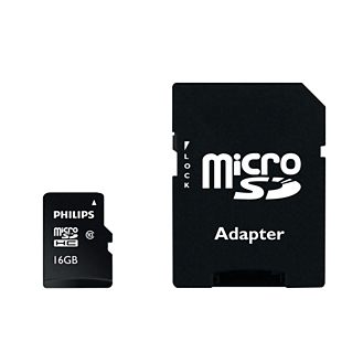 PHILIPS Accessoire Carte mémoire Micro SDHC