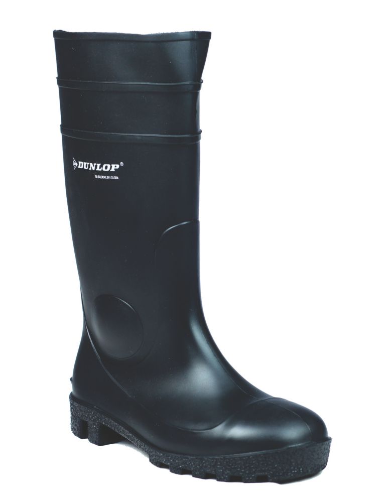 Dunlop Safety Bottes en caoutchouc de sécurité S5 Dunlop Protomastor noires pointure 39