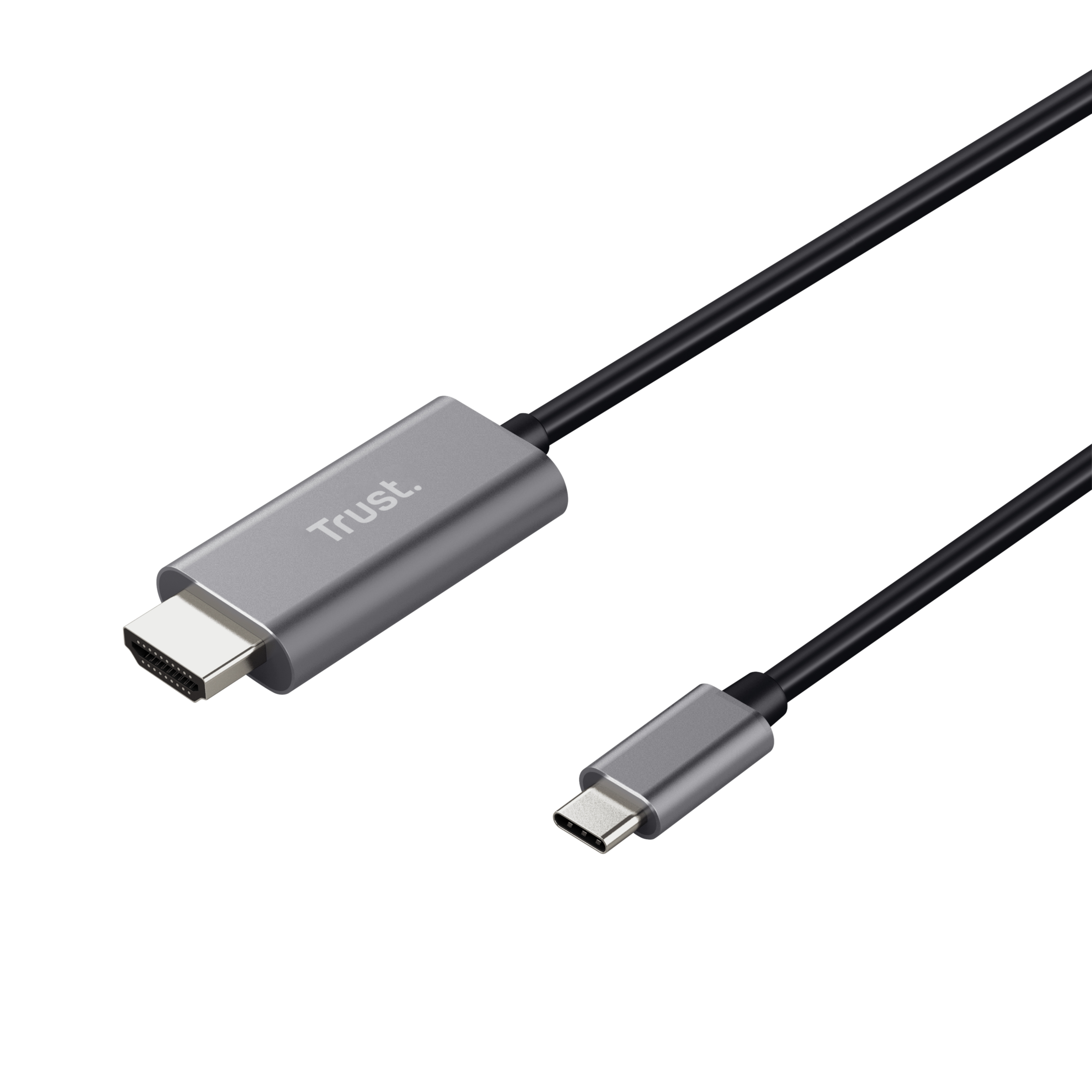 TRUST Cable HDMI Calyx vers USB-C 1.8m (Noir)