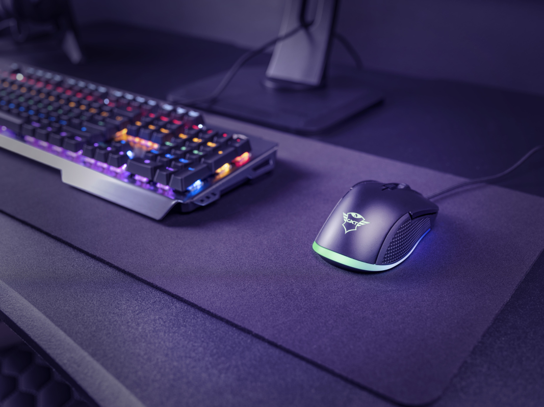 Trust Gaming GXT 922W Ybar Gaming Mouse - blanc