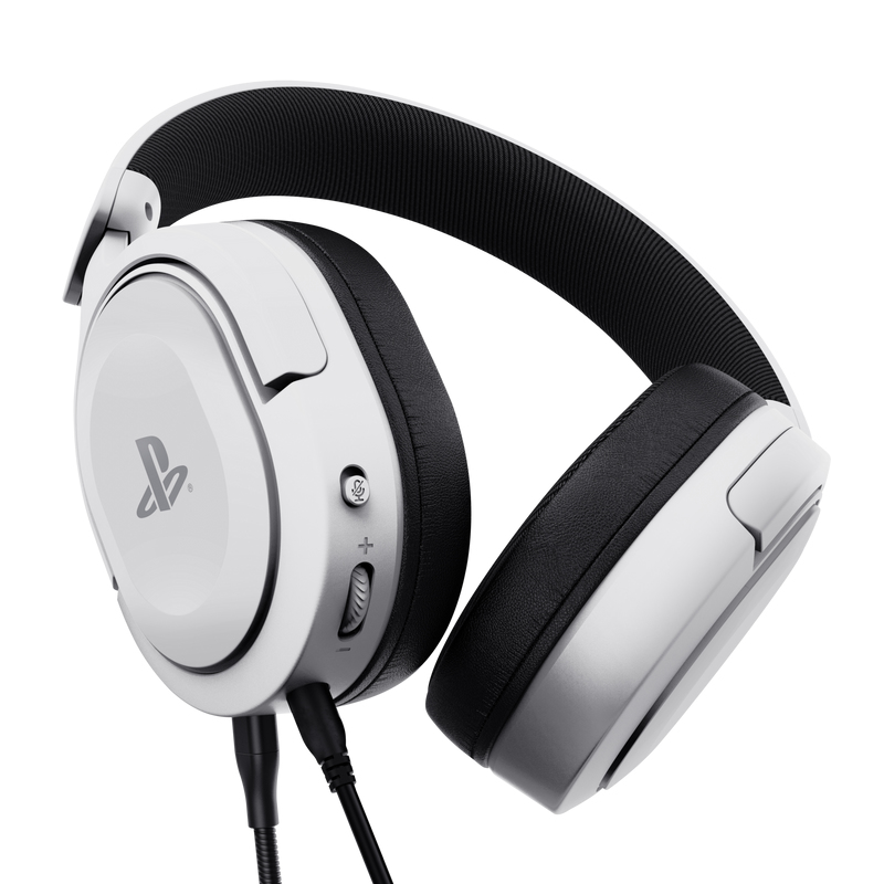 Trust Gaming Casque Gaming Forta GXT 498 Licence PS5 (Blanc)