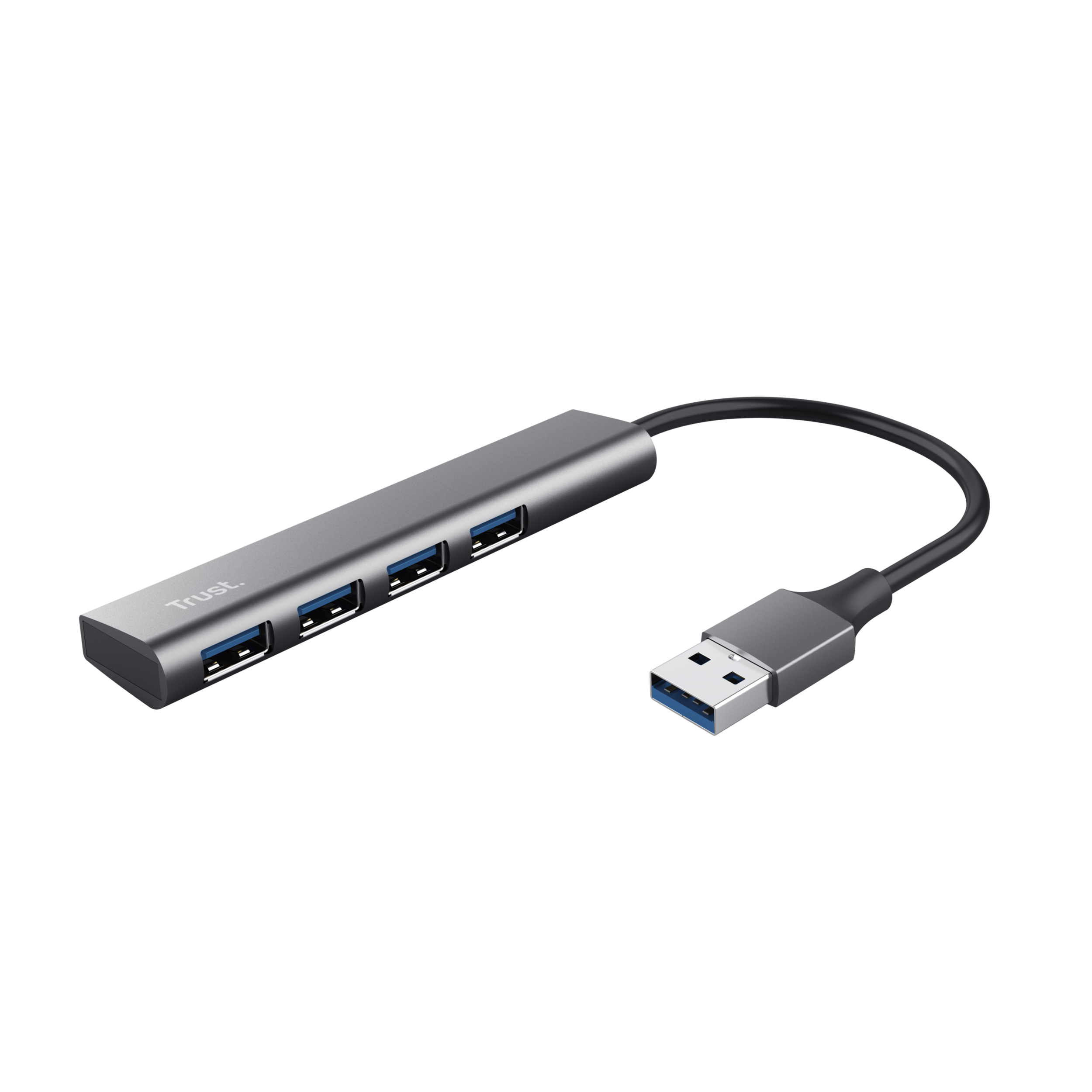 TRUST Halyx 4port USB Hub Aluminum