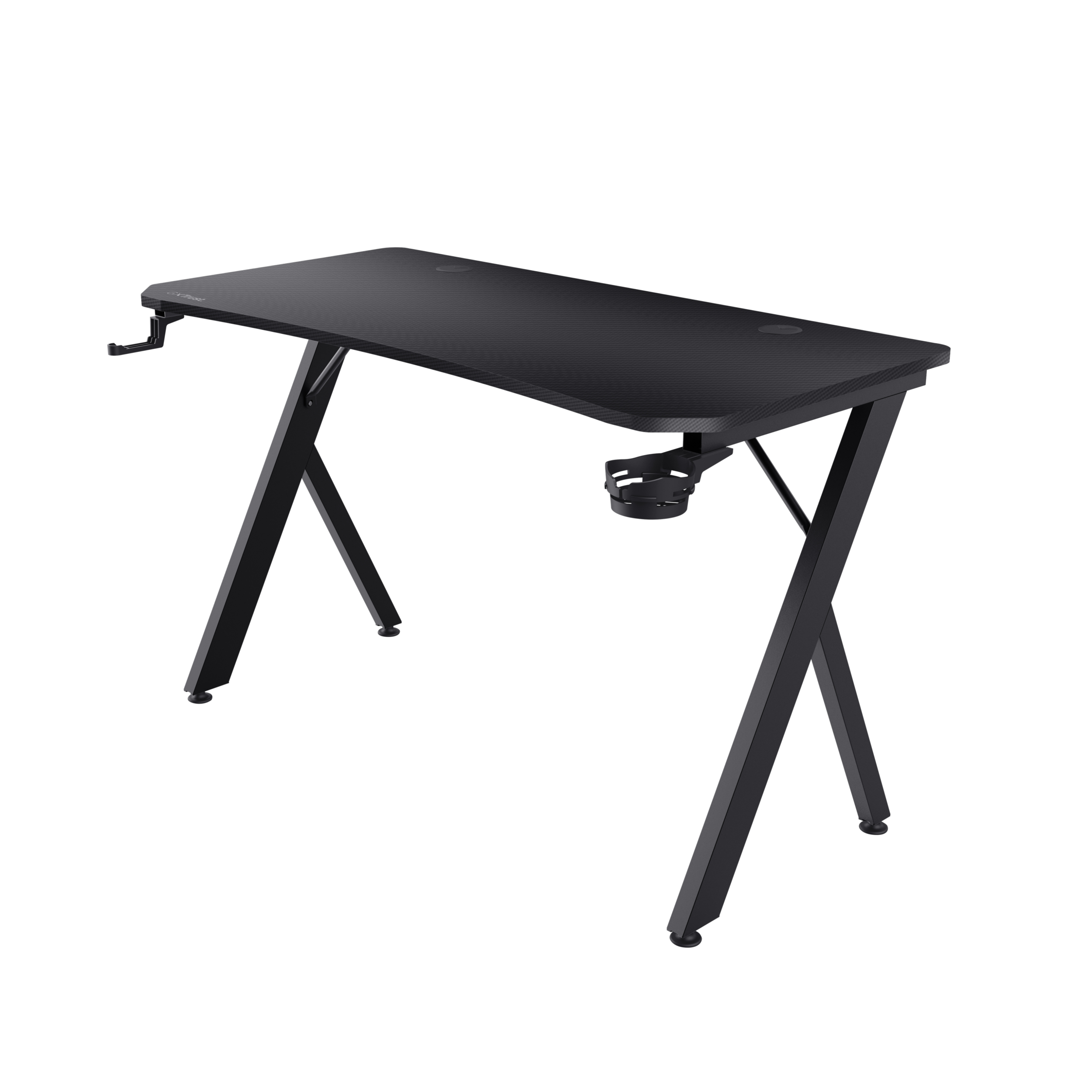 TRUST Bureau de jeu  GXT 700 OMNIUS 120 x 60 cm Noir